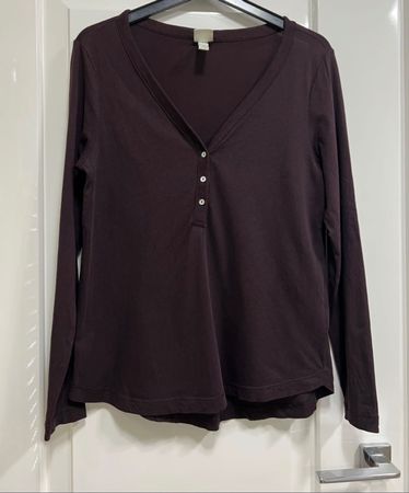 Langarm T-Shirt von H&M, Gr. S, Gratisversand