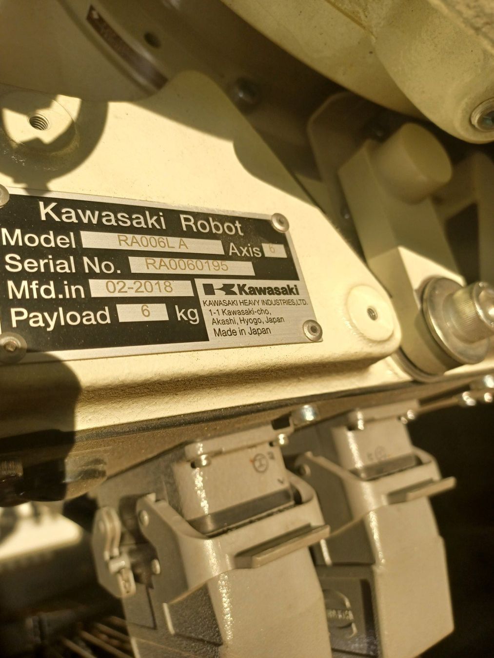 Kawasaki Tutte le macchine: Kawasaki Roboter – Usato da Lyss venduto da marcohumbel 4