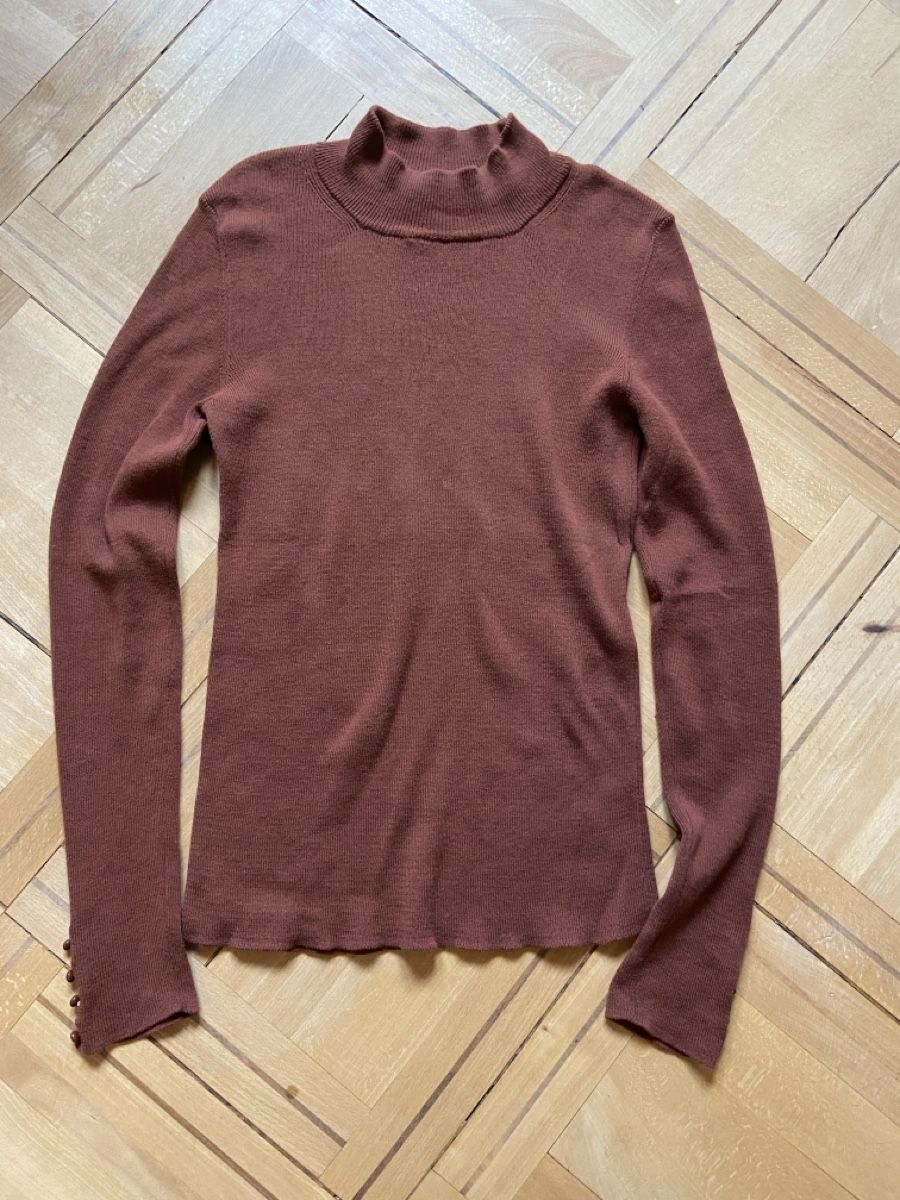 Sezane Maglioni & Felpe: Sezane Simon Jumper Sweater Caramel Cotton Wool Pulli – Usato da Münchenstein venduto da B771 5