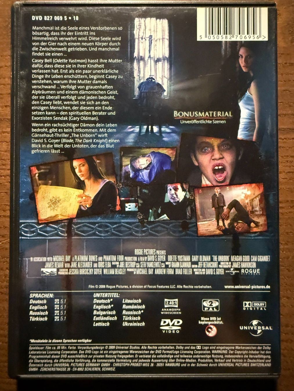 Tutti i DVDs: The Unborn – Usato da Zürich venduto da FilmFreunde 1