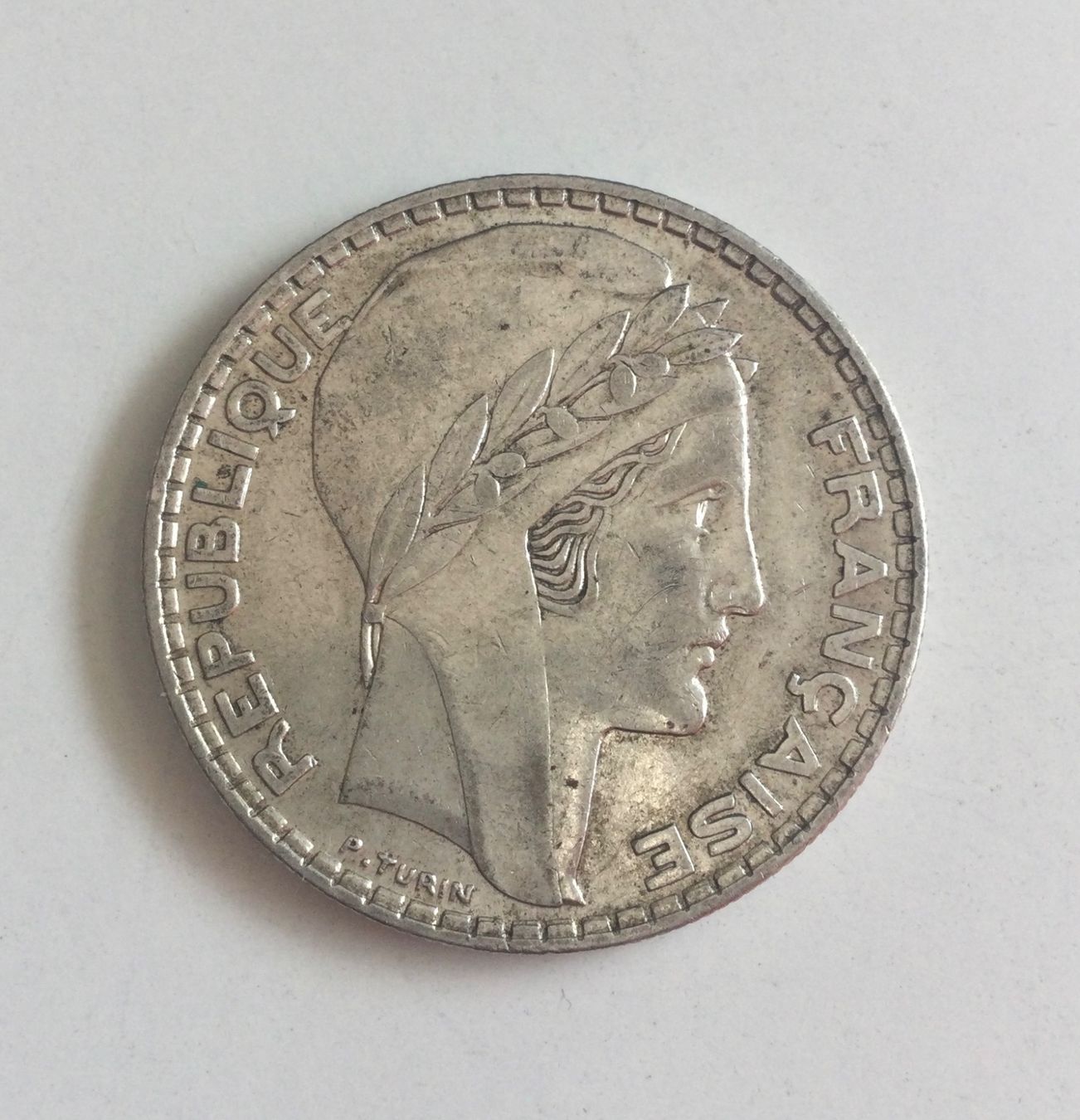 Alle Münzen: Pièce de 20 Francs de 1938 – Gebraucht aus Genève von guyjost 1