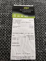 Waschkarte Liga Autowaschcenter Wil