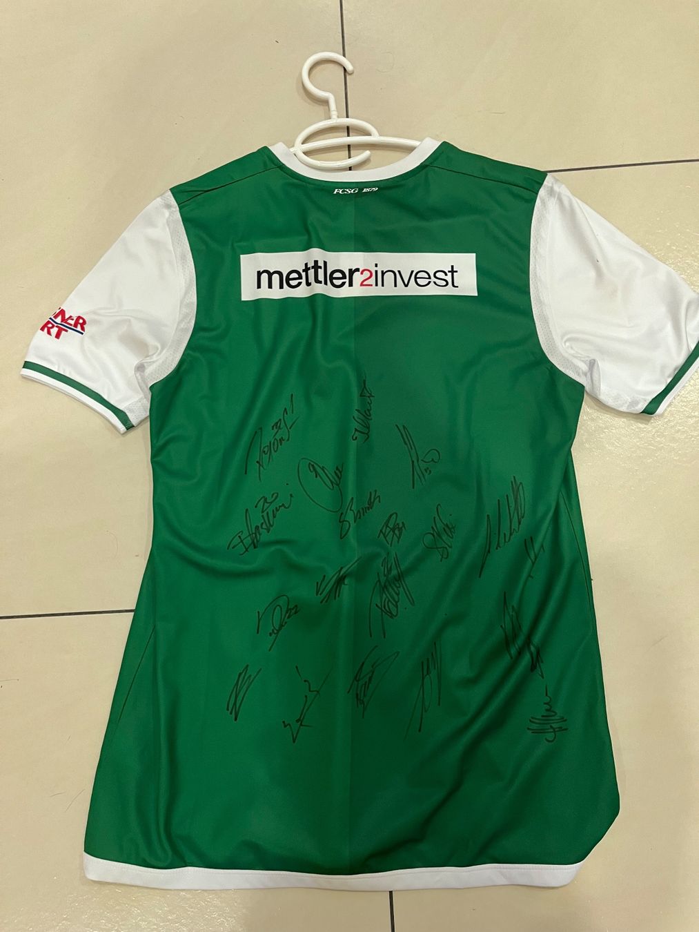 Canottiere & Pantaloni: St. Gallen Trikot Signiert – Usato da Balzers venduto da jos_6r9r 2