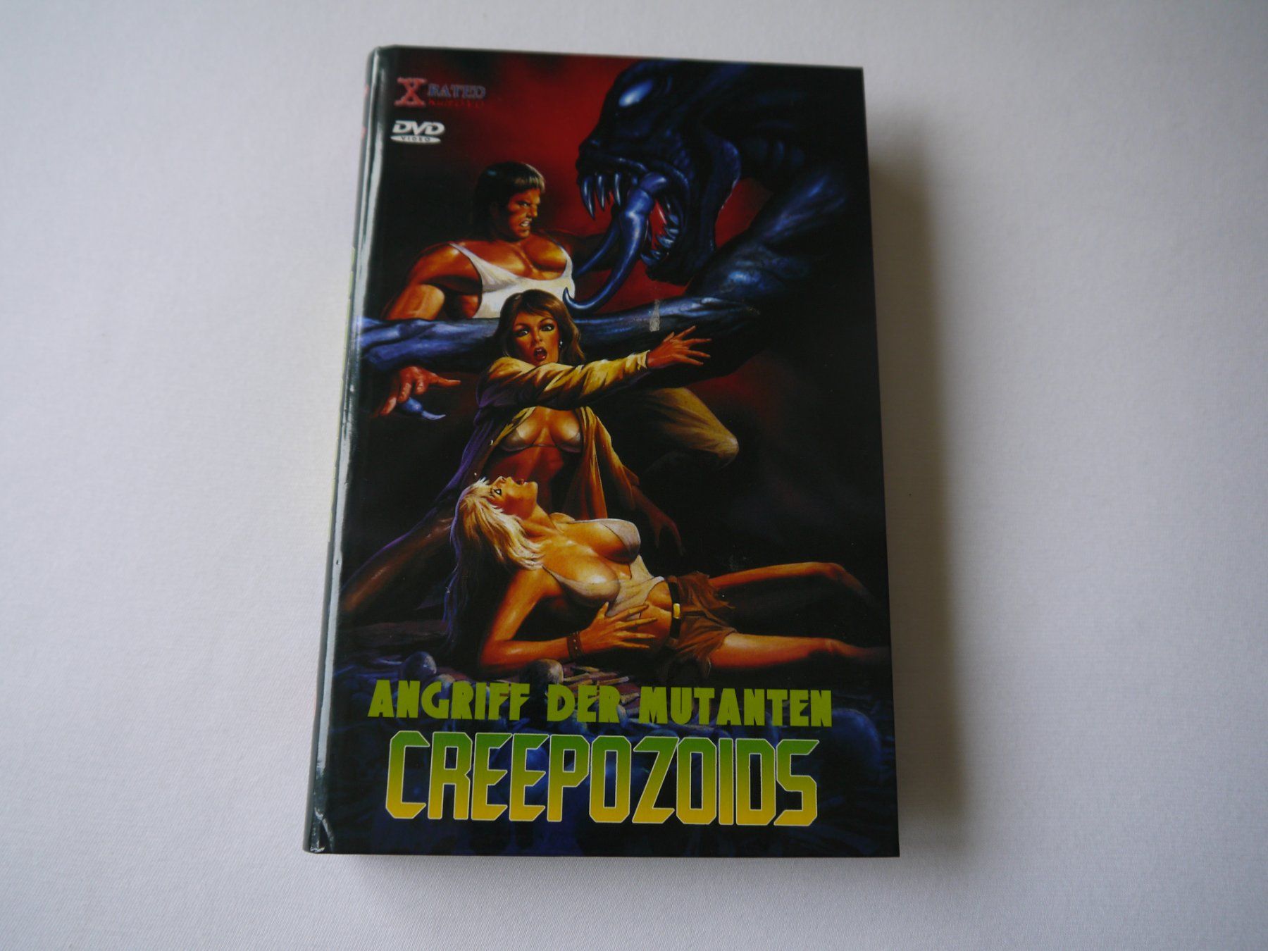 Tutti i DVDs: CREEPOZOIDS -Angrif der Mutanten - Grosse Hartbox – Usato da Hagendorn venduto da Blaf