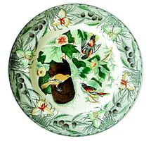 Audubon Birds America Baltimore Oriole Adams Teller plate