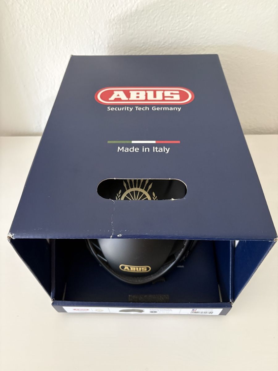Abus Caschi: ABUS GameChanger Chasing Cancellara Helm Schwarz Grösse S – Nuovo e nell'imballaggio originale da Subingen venduto da Patrizia.21 1