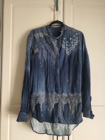 Ermanno Scervino Blouse Viscose Blend Size 48 