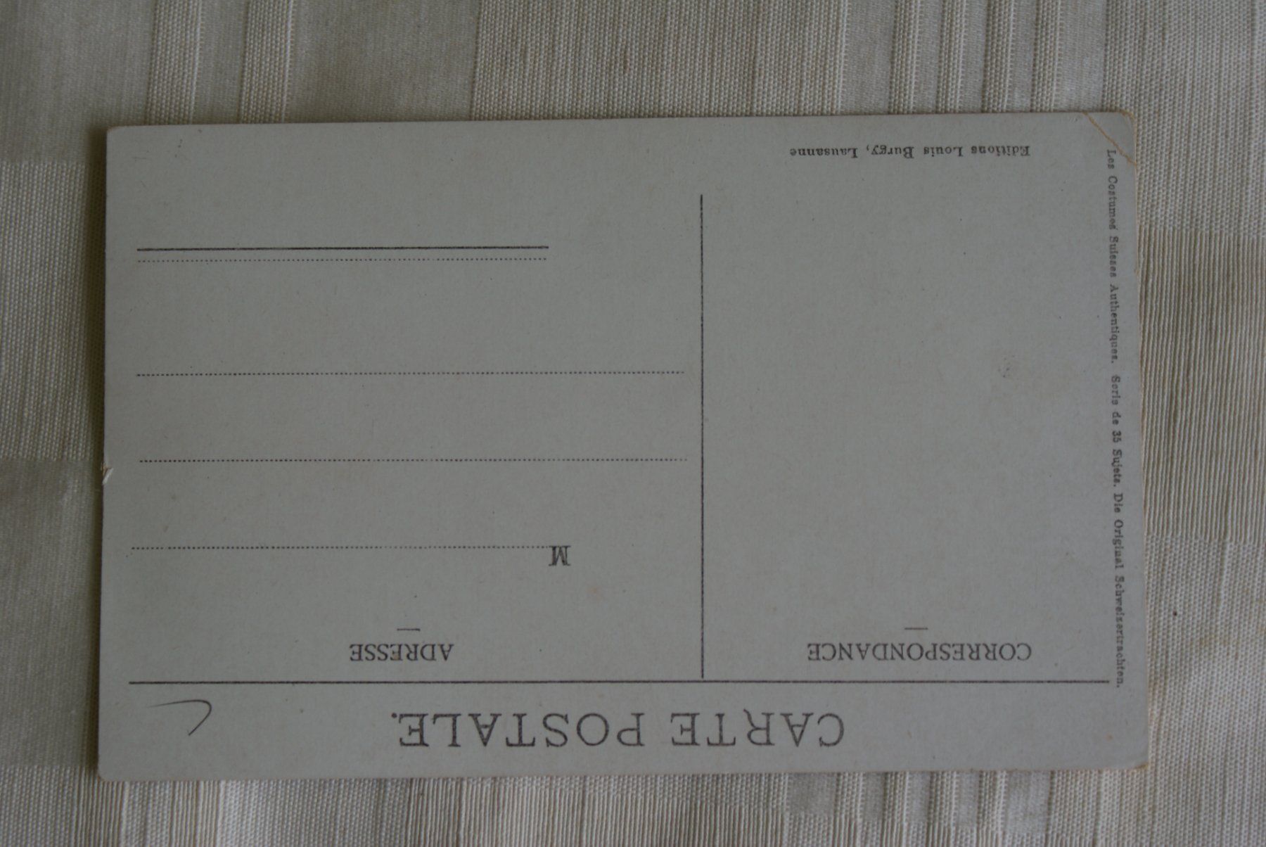 Cartoline postali: Appenzellerin, Ausserrhoden, Tracht – Usato da Herisau venduto da Saentis1 1