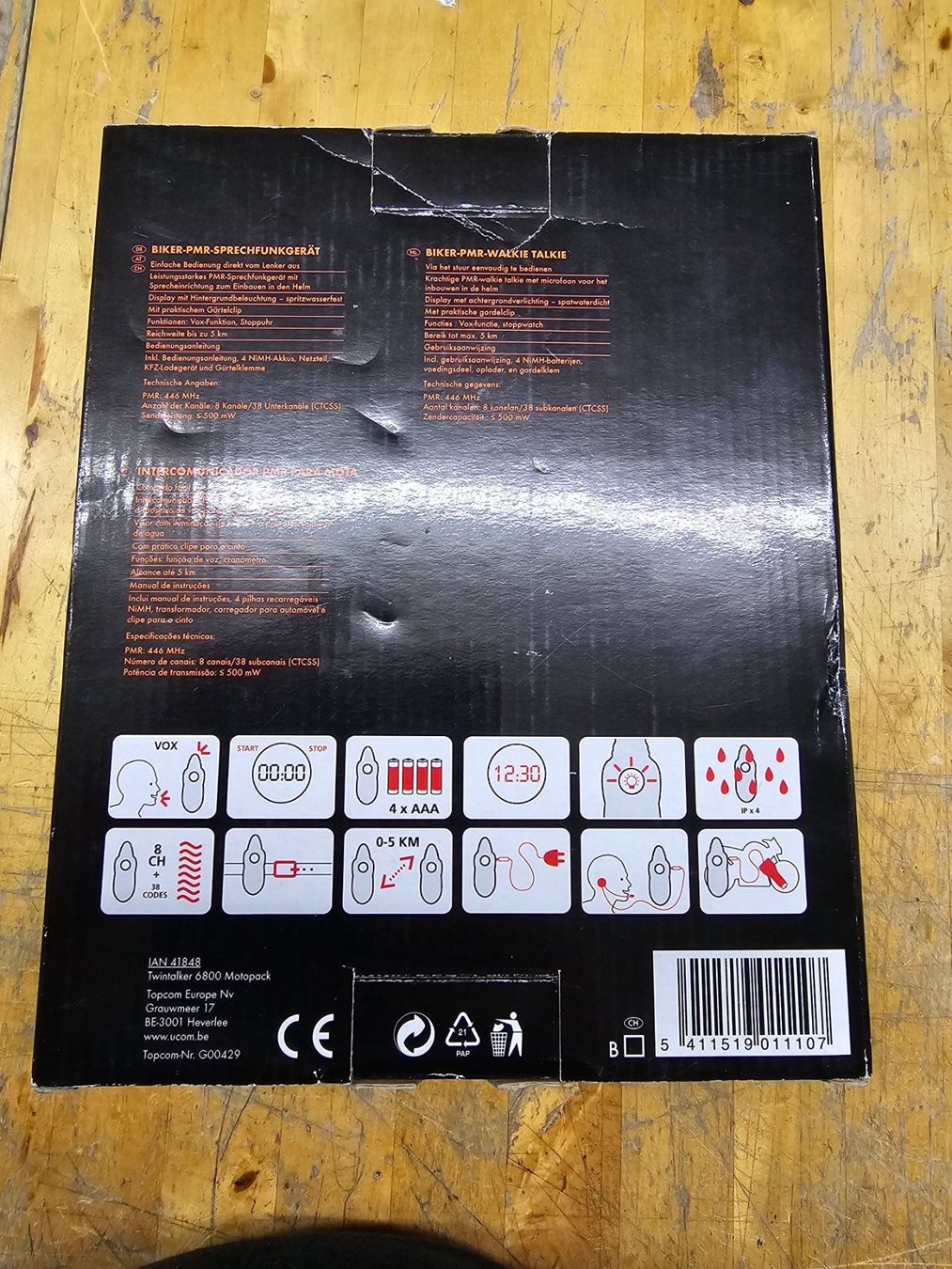 Technique de radiocom: Topcom Twintalker 6800 – D'occasion à Rüti ZH par  3