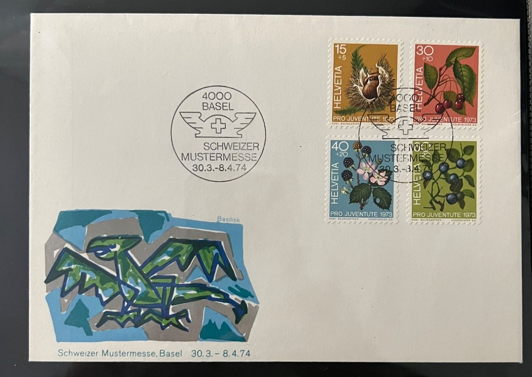Tutti i francobolli: Erstagsbrief 1974 – Usato da Rotkreuz venduto da Parcore