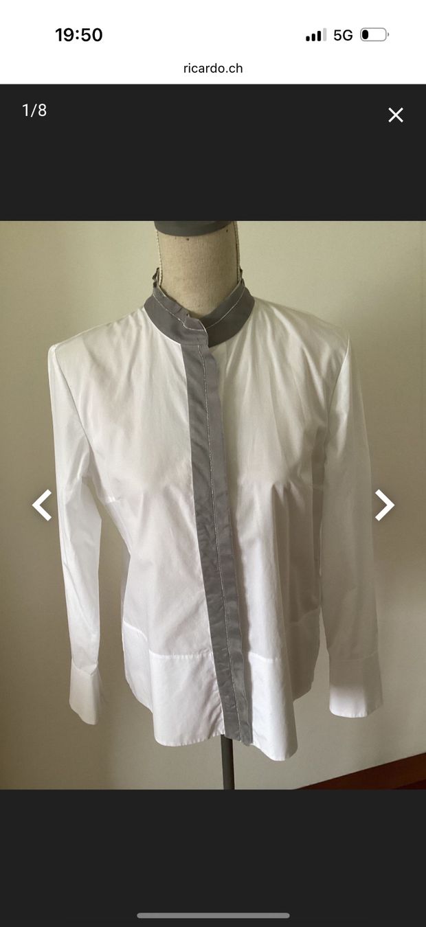 Van Laack Camicette: Van Laack Bluse 38 – Usato da Zürich venduto da iva_7658