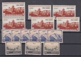 Lot de timbres poste aérienne neuf**   70.--