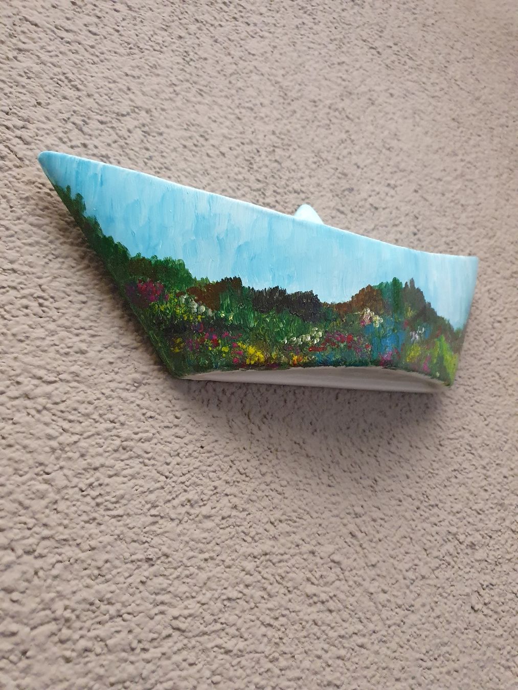 Gemälde: Unique handmade wall decoration boat art – Neu (gemäss Beschreibung) aus Klingnau von Soldekorarte 1