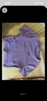 Doppelpack T-Shirt violett/schwarz Gr M mit Herzausschnitt