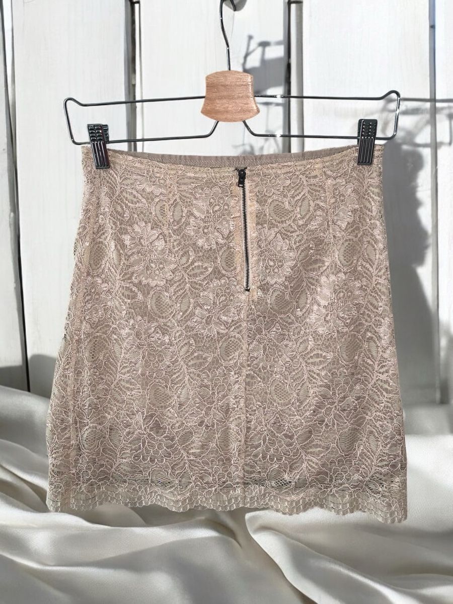 La Redoute Röcke: Eleganter Spitzenrock, Gr. 34, beige, Festlich – Neu (gemäss Beschreibung) aus unterentfelden von leyla08 2