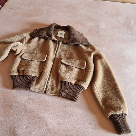 Premium Alpaca Jacke aus Peru Gr. M