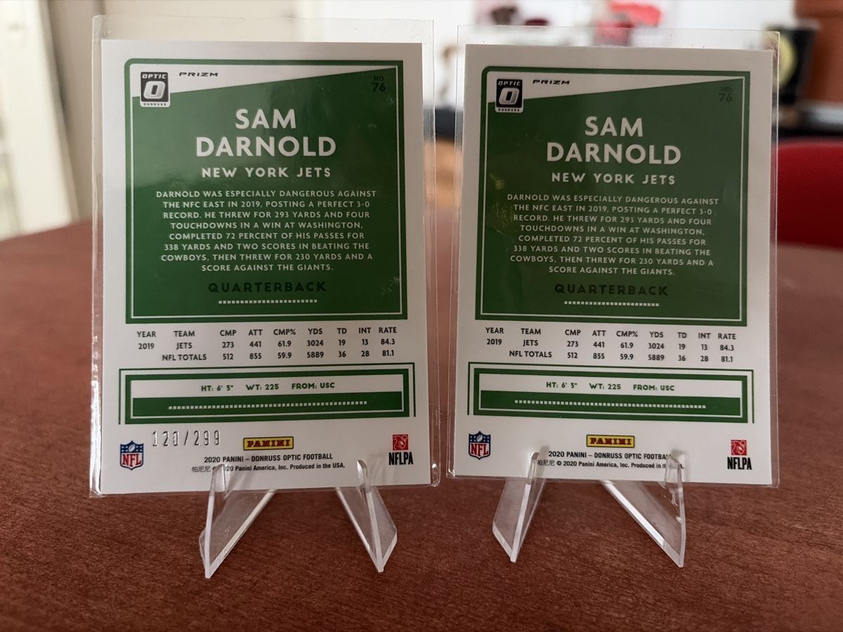 NFL Sammelbilder & Trading cards: 2 NFL Karten - Sam Darnold - Before the Superbowl!! – Gebraucht aus Bern von sam_25hm 1