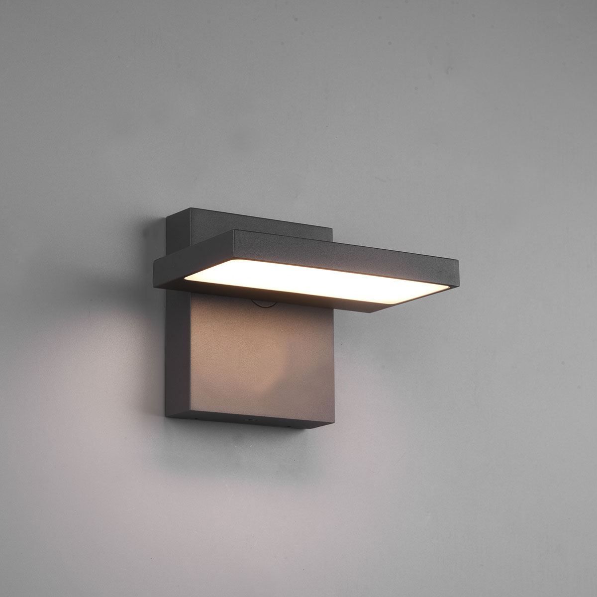 Lampade: Aussen LED Wandleuchte, Anthrazit, IP54 – Nuovo (secondo la descrizione) da Kreuzlingen venduto da Smart-Light 3