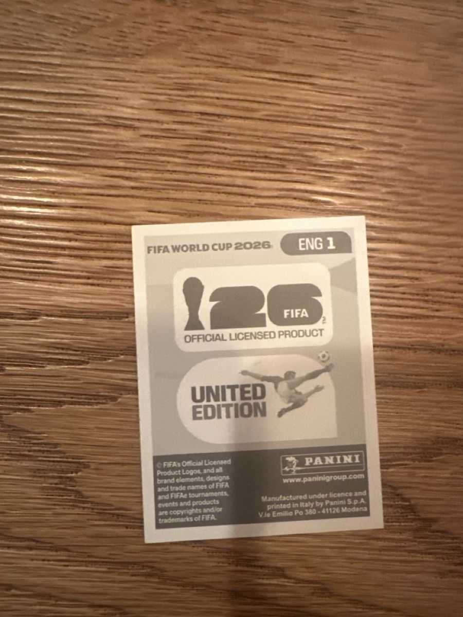 Panini Carte collezionabili: England Wappen Panini Karte – Nuovo (secondo la descrizione) da Zürich venduto da florelise 1