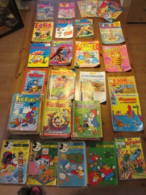 Fumetti: Comic Sammlung Micky Maus, Fix+Foxy usw. aus den 70er Jahren – Usato da schönenwerd venduto da kusi027
