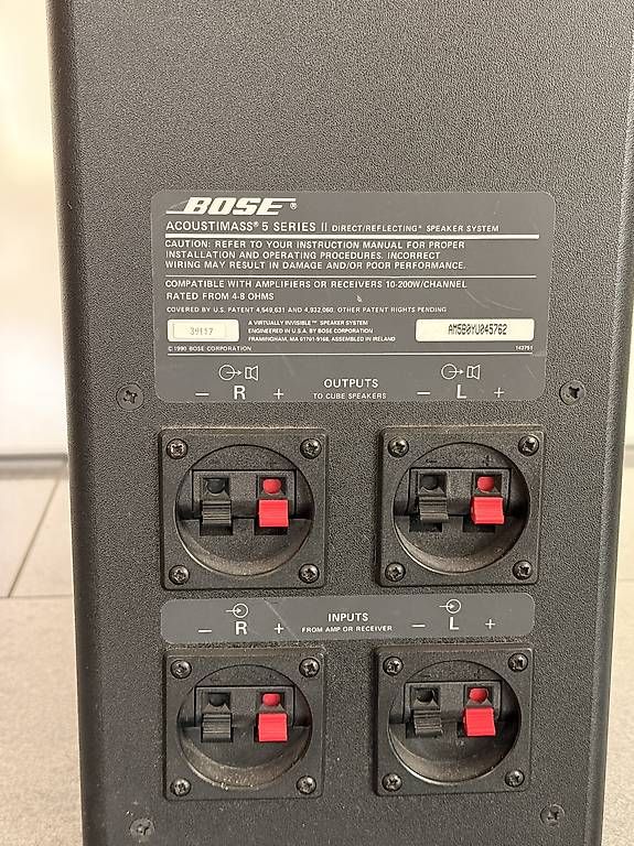 Bose Haut-parleurs: Bose Acoustimass 5 Series II Lautsprechersystem – D'occasion à Dagmersellen par tho_5rbt 3