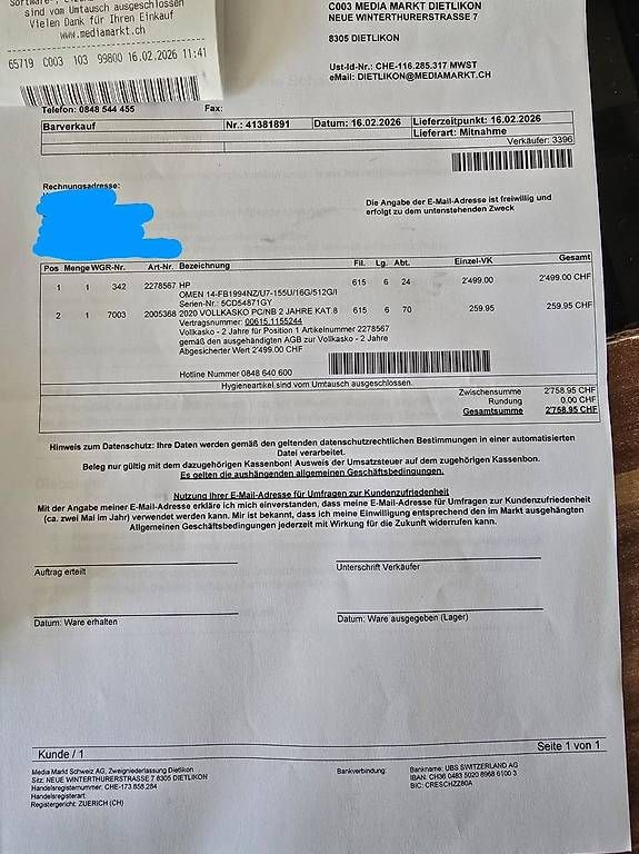 Notebook: Laptop Omen HP 14 – Usato da Oberbüren venduto da 2013luna 3