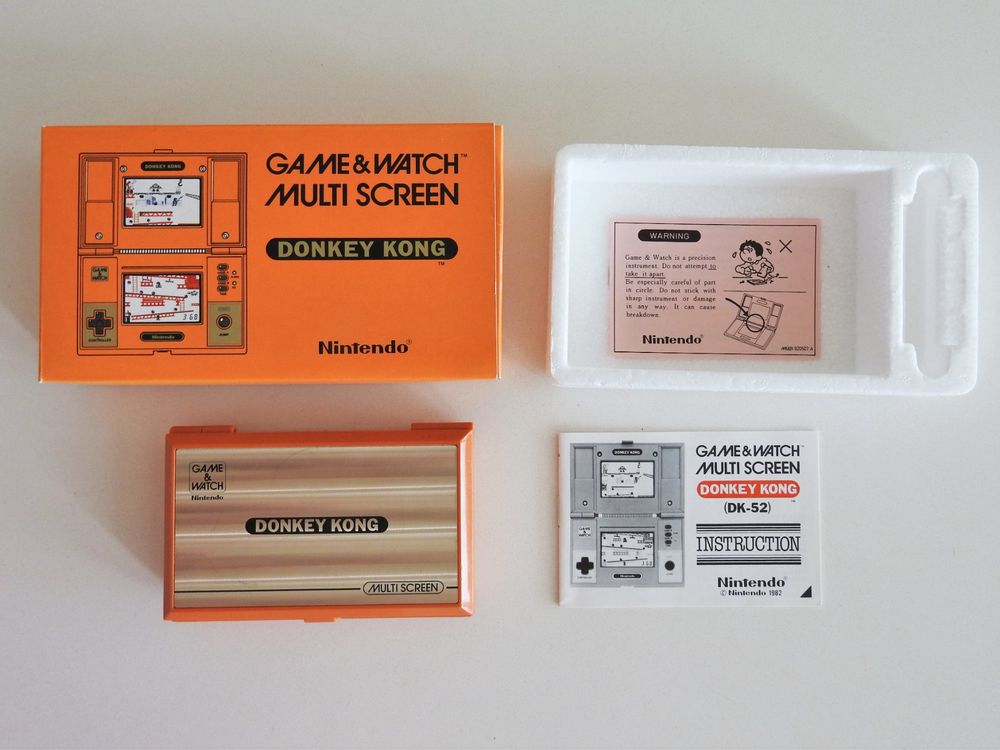 Nintendo Game & Watch, Donkey Kong, OVP, 1982 Kaufen auf Ricardo