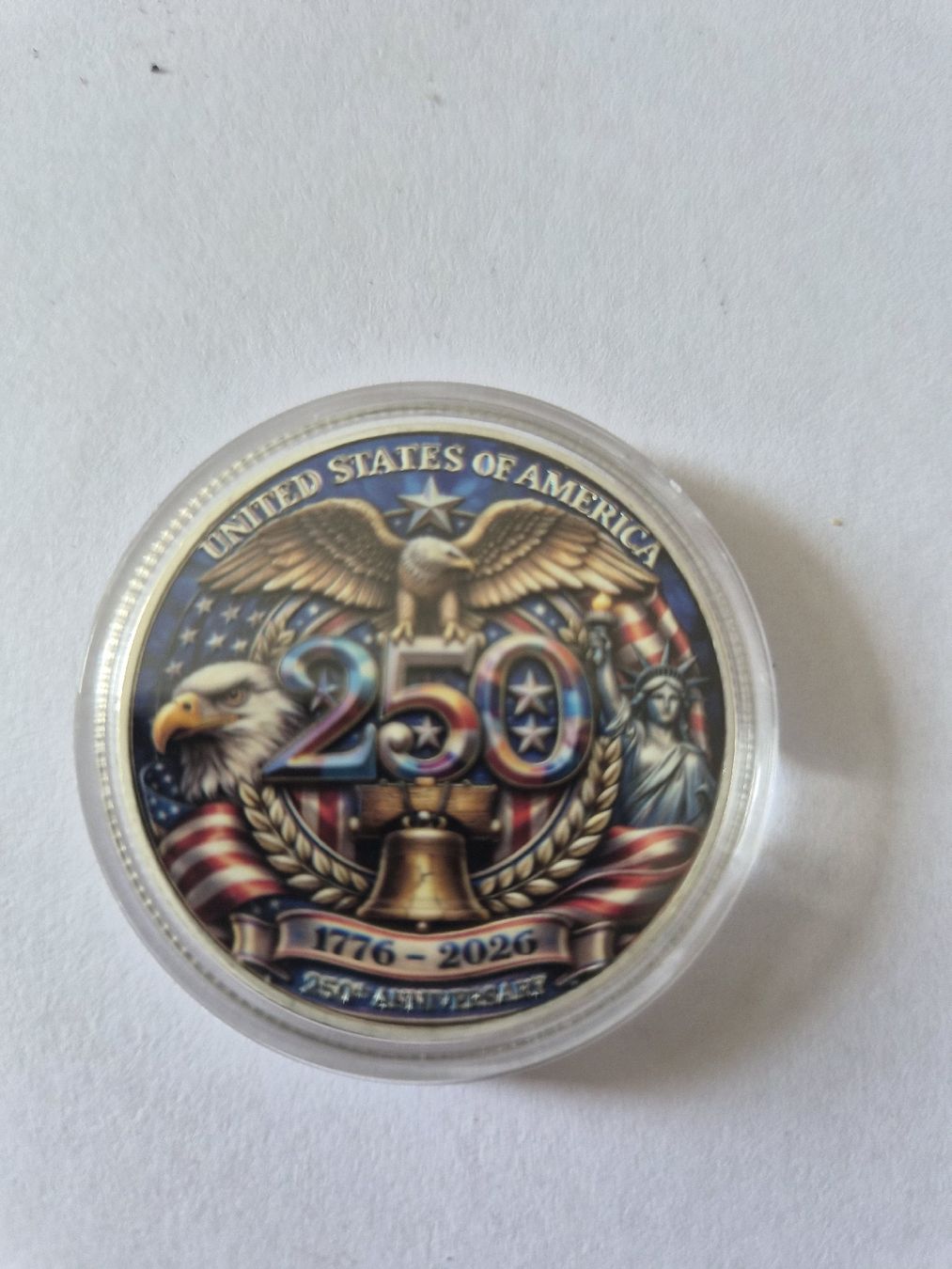 Tutti le monete: pièce commémorative 250 ans USA – Nuovo (secondo la descrizione) da Senèdes venduto da hen_fw8b 1