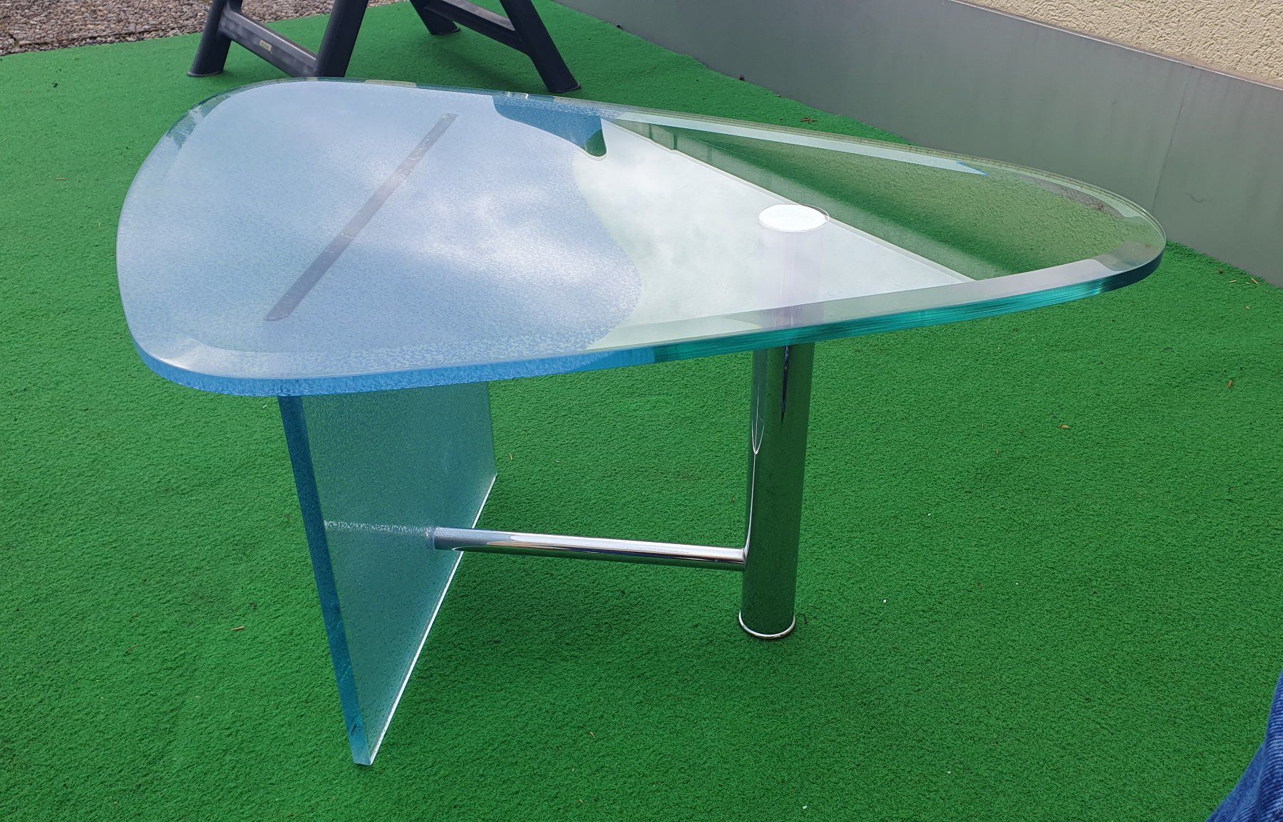 Murano Tische: Wunderschöner Design-Couchtisch aus Muranoglas - Venedig – Gebraucht aus Gattikon von Swissmedia 3
