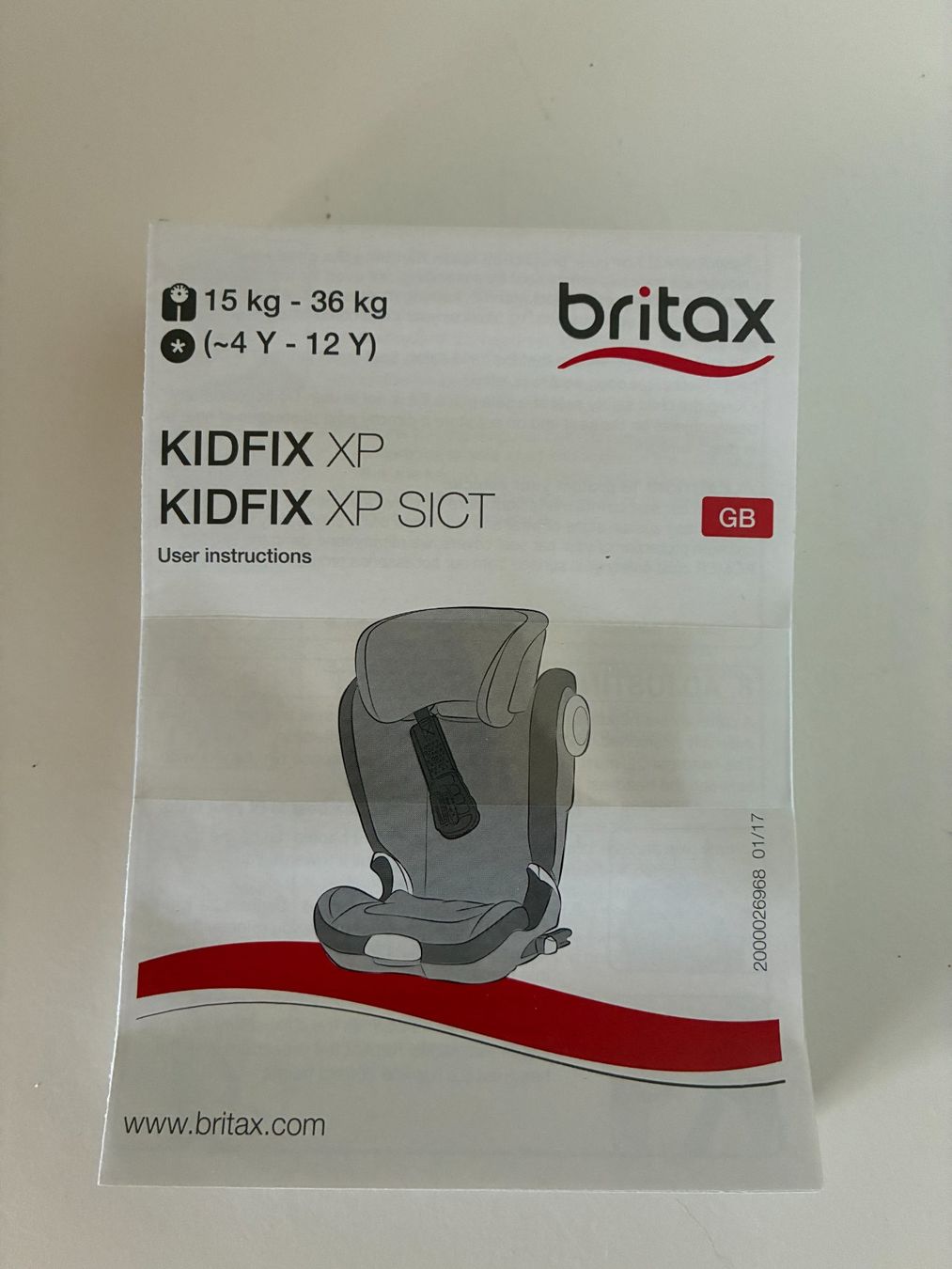 Britax Römer Auto-Kindersitze: Britax Römer Kidfix XP Kindersitz Isofix – Gebraucht aus Langendorf von studi27 1