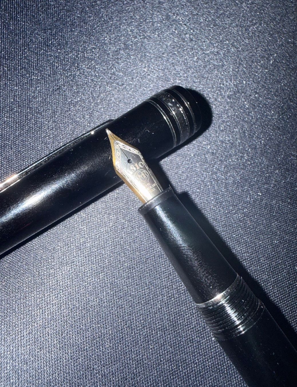 Montblanc Penna & Evidenziatori: Penna Montblanc stilografica argento – Usato da Pedrinate venduto da SouthernMerchant 1