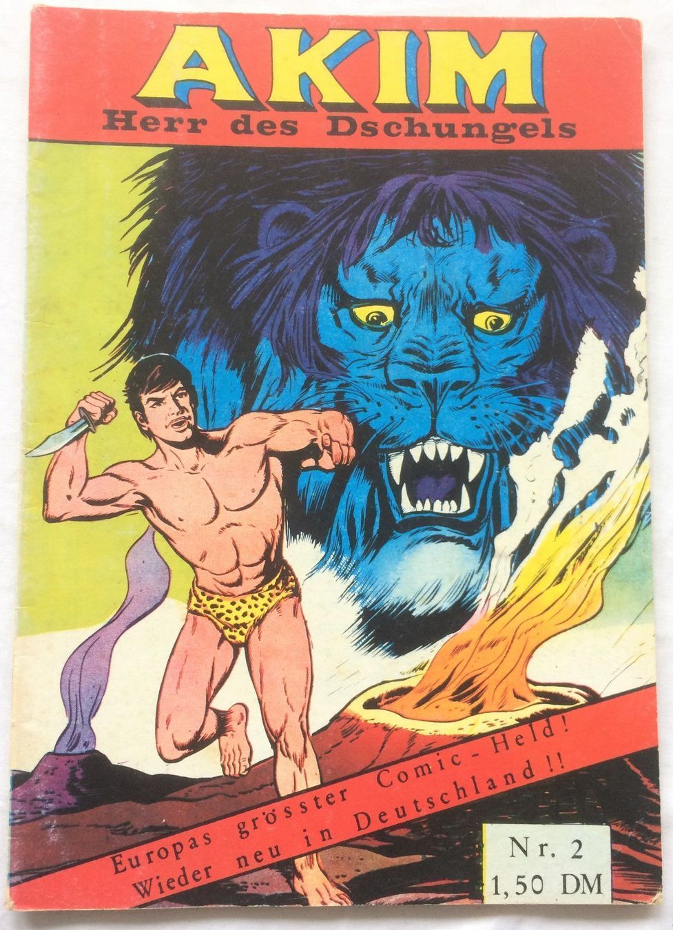 Fumetti: AKIM - Hefte - Nr.2/3/5 – Usato da Schaffhausen venduto da durruti 1
