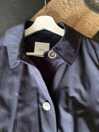 s.Oliver Trenchcoat Dunkelblau Grösse 36