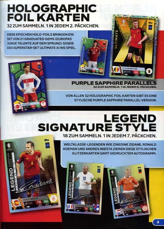 Autocollant Topps Euro 2024 - Vipotnik (Suède) Bleu Parallèle RARE - Neuf