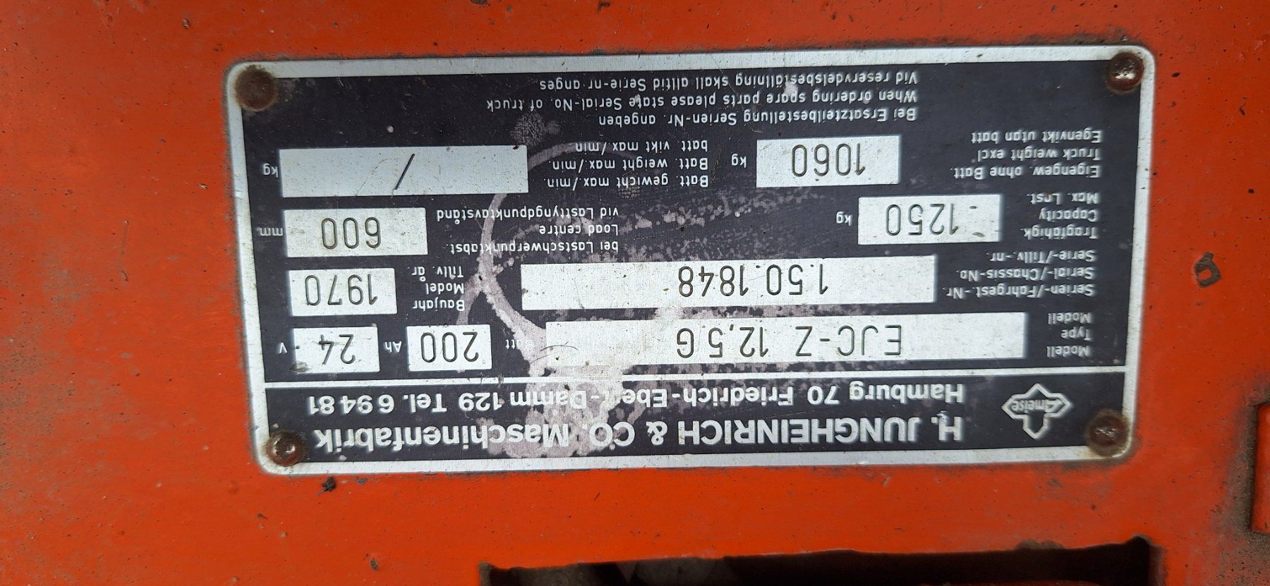 Jungheinrich Gabelstapler & Hubwagen: Deichselstapler Ameise – Gebraucht aus schwellbrunn von Supersuter 6