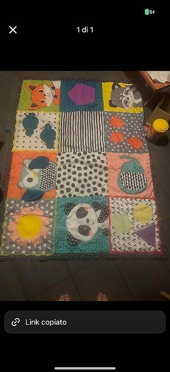 Coperte: Coperta gioco neonati – Usato da Preonzo venduto da BUDDHAGIRL82