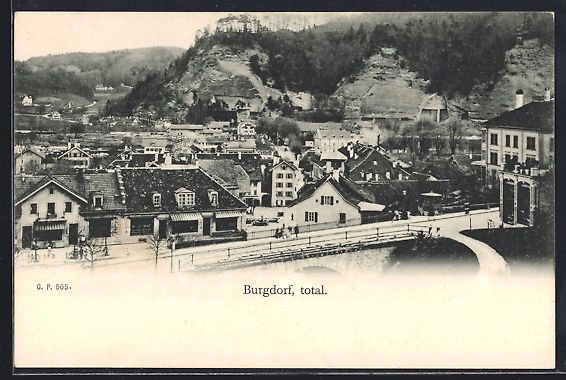 Cartoline postali: AK Burgdorf, Total – Usato da Berlin venduto da bartko-reher