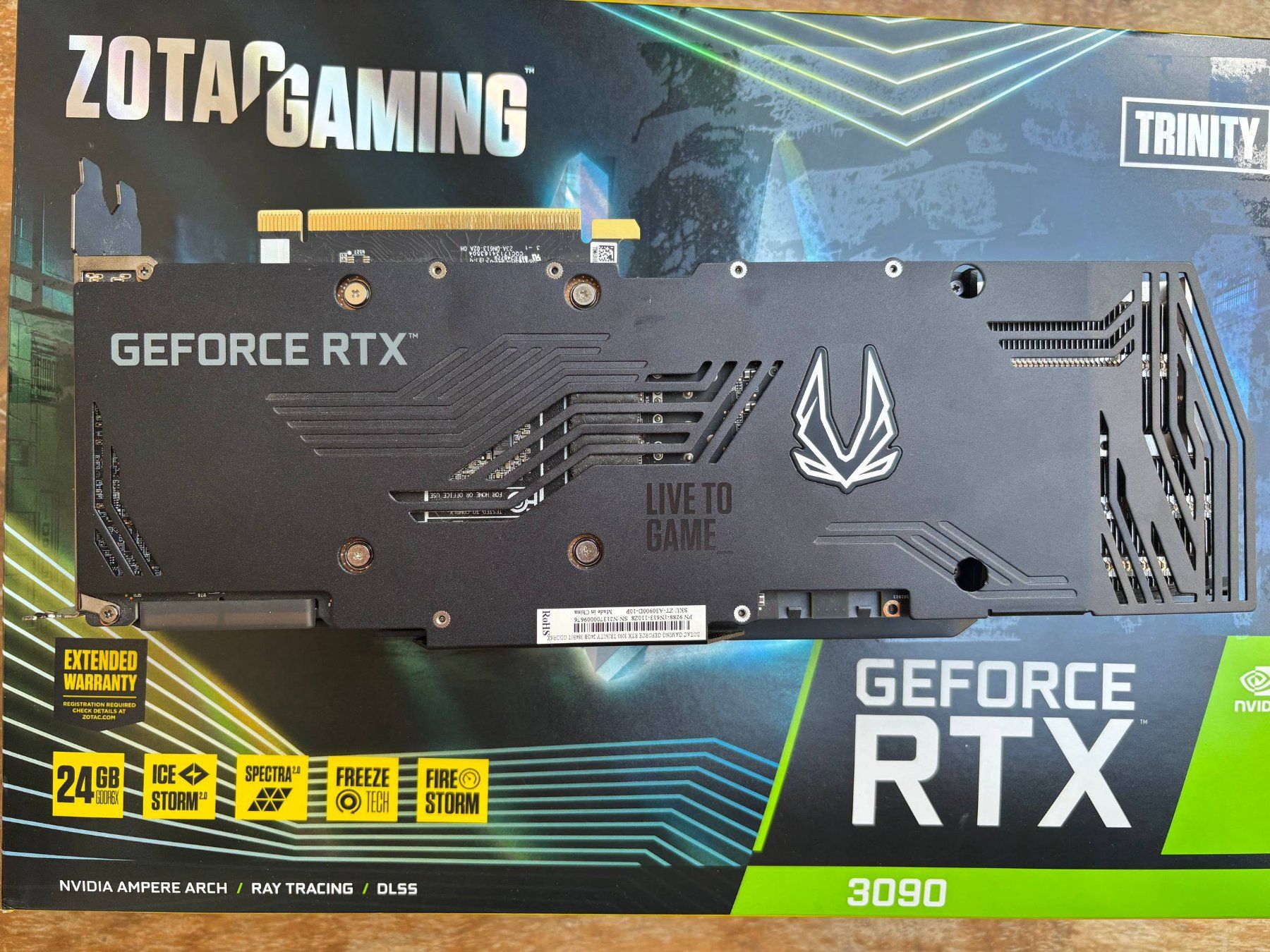 Grafikkarten: ZOTAC GeForce RTX 3090 Trinity 24 GB – Gebraucht aus Naters von vir_8t9z 4