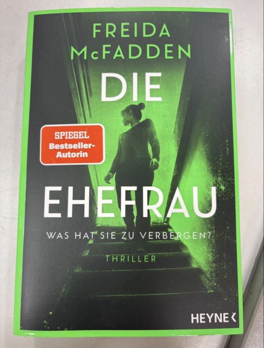 Libri: Freida Mcfadden die Ehefrau – Usato da Basel venduto da Brunner.T