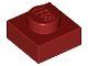 Lego Dark Red Plate 1 x 1 12 Stück
