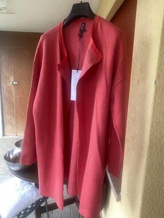 Liu Jo cappotto maglia, taglia 40, salmone, nuovo