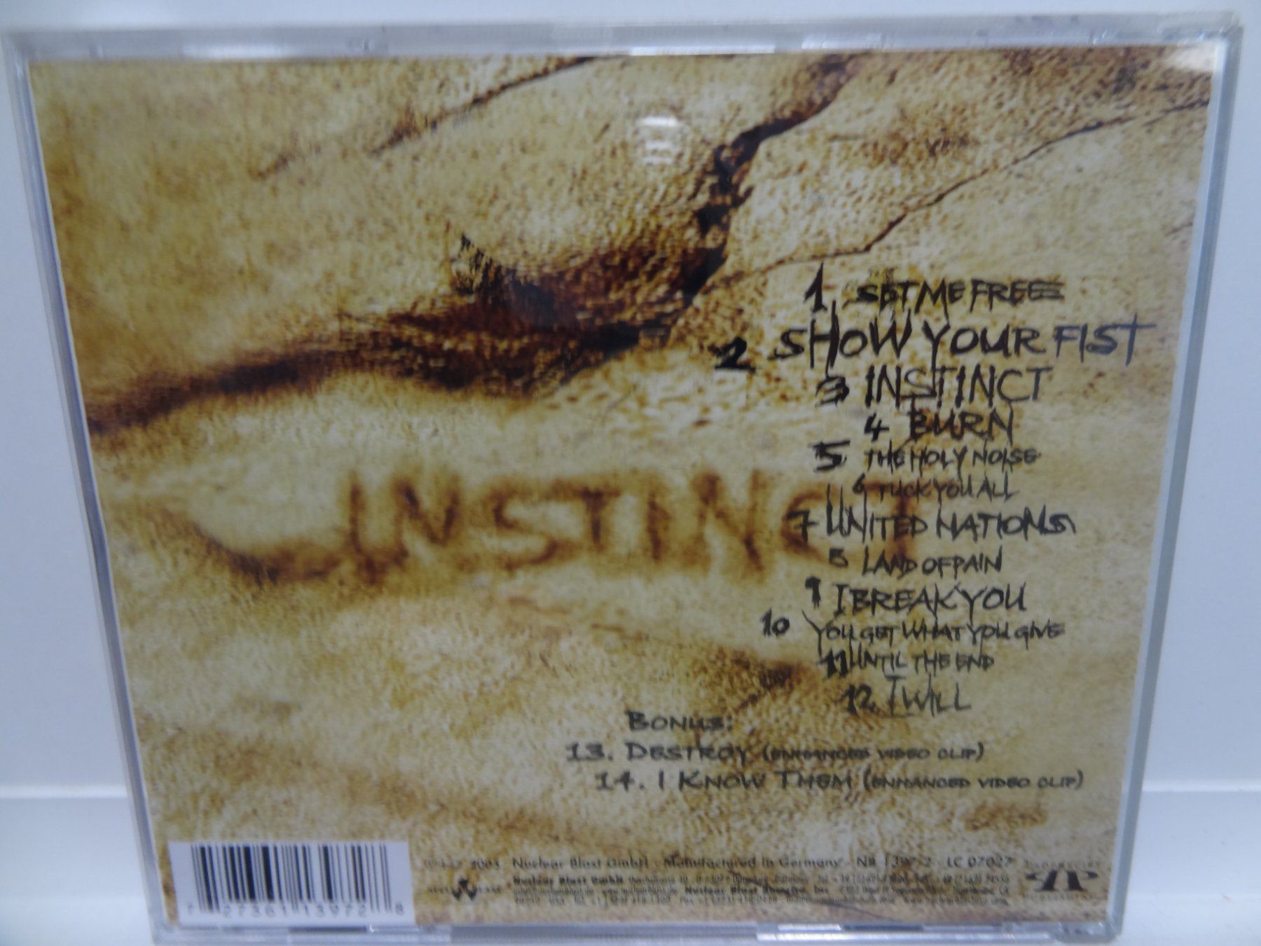 CDs: Instinct – D'occasion à luzern par musicandart 1