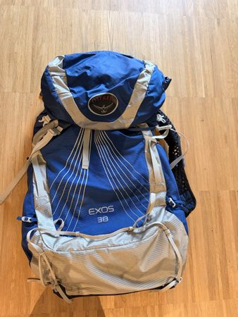 Osprey Exos 38 Rucksack gebraucht Grösse M