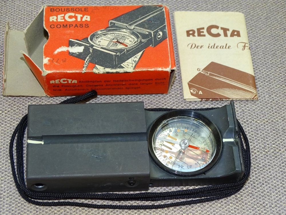 Recta Kompass Metall Militär | Kaufen auf Ricardo