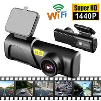 Dashcam DVR Kamera Auto 2K 1440P WLAN Nachtsicht kabellose