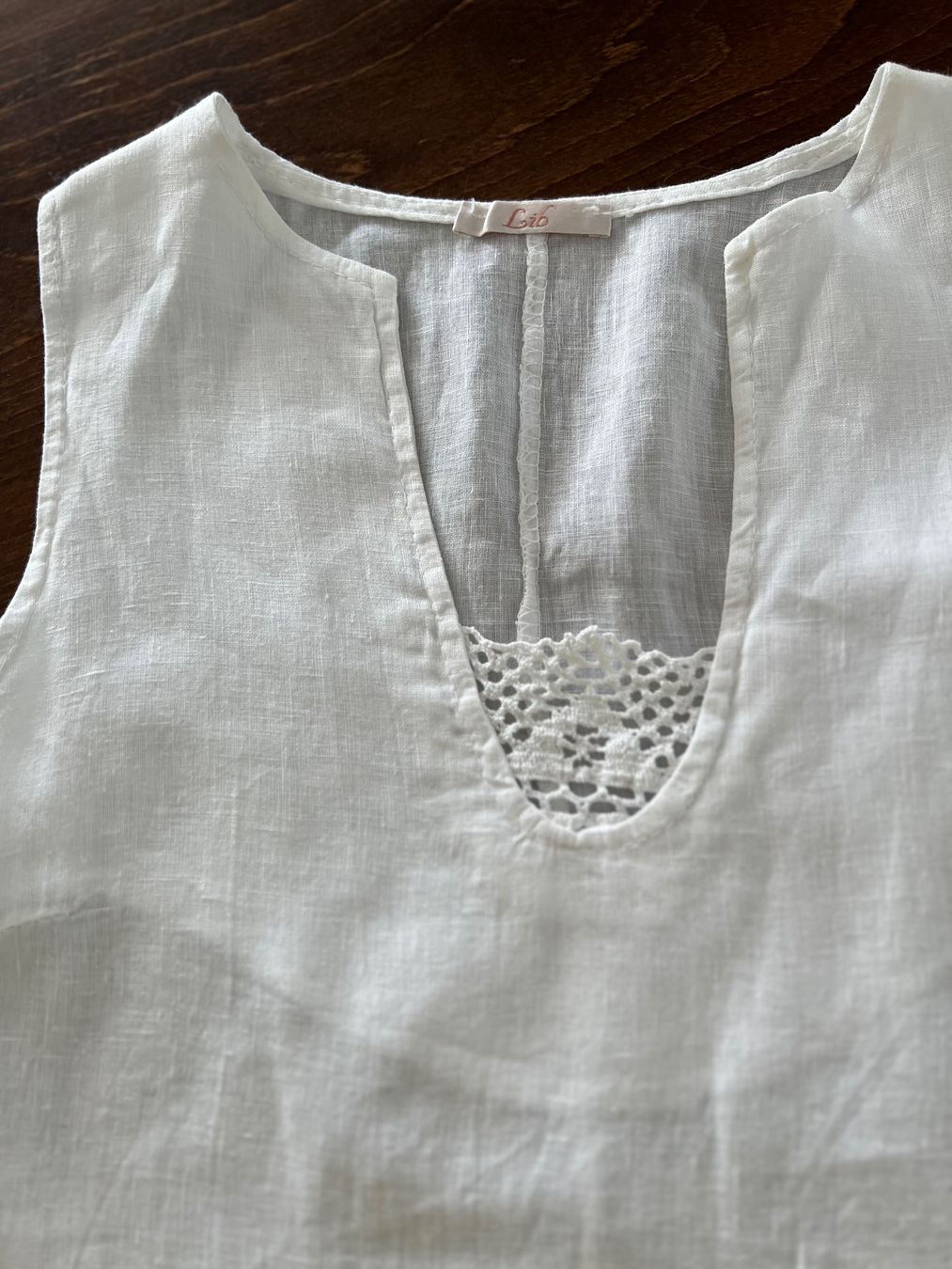Tops: Damen Top Leinen weiss Gr. S/M – D'occasion à Ebmatingen par Mistelu 1