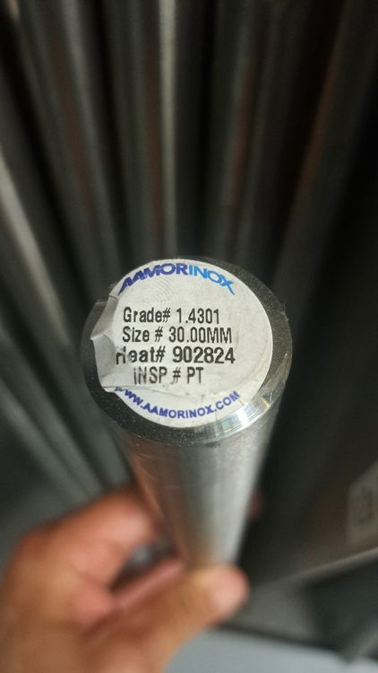 Rundstangen Dm 30 1.4301 Inox Edelstahl Kaufen auf Ricardo