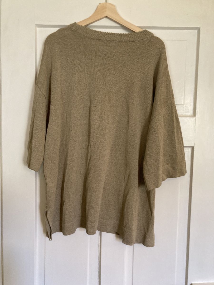 C&A Pullover & Sweatshirts: Luftiger Pullover, nude / beige, Leinengemisch, Gr. XL – Gebraucht aus Luzern von bettygreen 4