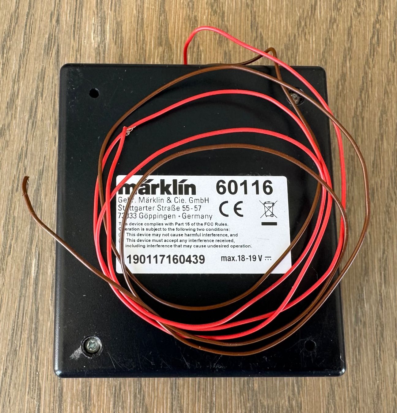 Märklin Modellini di ferrovie: Digital-Anschlussbox 60116; neu – Nuovo (secondo la descrizione) da St. Moritz venduto da Manu7500 1
