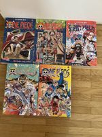 5 One Piece Manga Bände von Eiichiro Oda guter Zustand